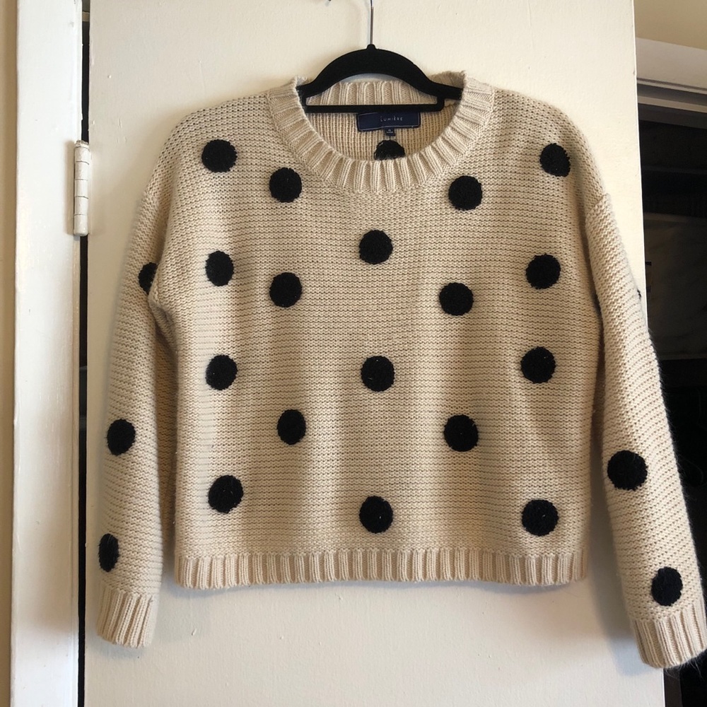 Vintage Polkadot Sweater